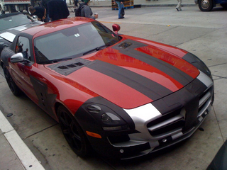 Illustration for article titled Mercedes SLS AMG Convertible Spotted In Cali
